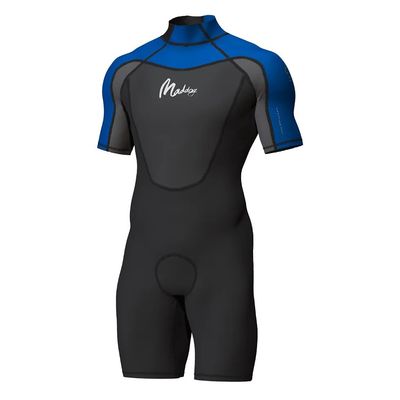 MADDOG MENS SUPERSTRETCH 2mm SPRINGSUIT BLK/BLU