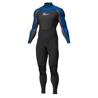 MADDOG MENS SUPERSTRETCH 3/2mm STEAMER BLU/BLK