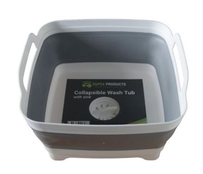 CALLAPSIBLE WASH TUB WITH SINK