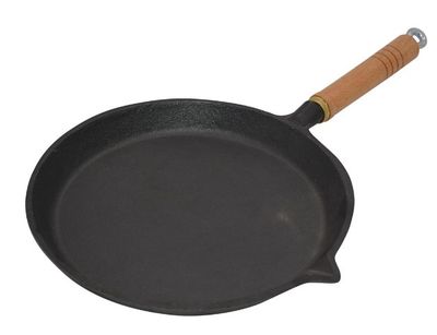 CAST IRON FRYPAN 220mm DIA