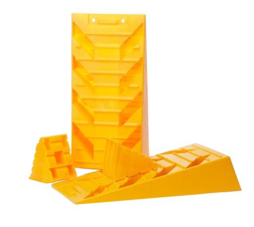 DUAL AXLE WHEEL LEVELLING RAMP