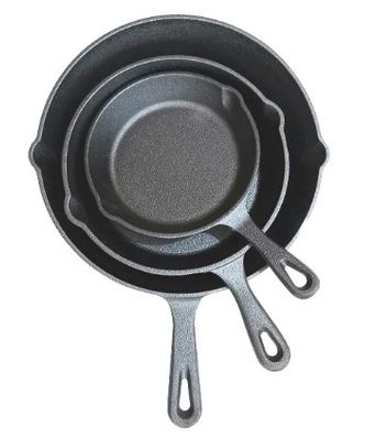 WILDTRAK CAST IRON FRYING PAN SET