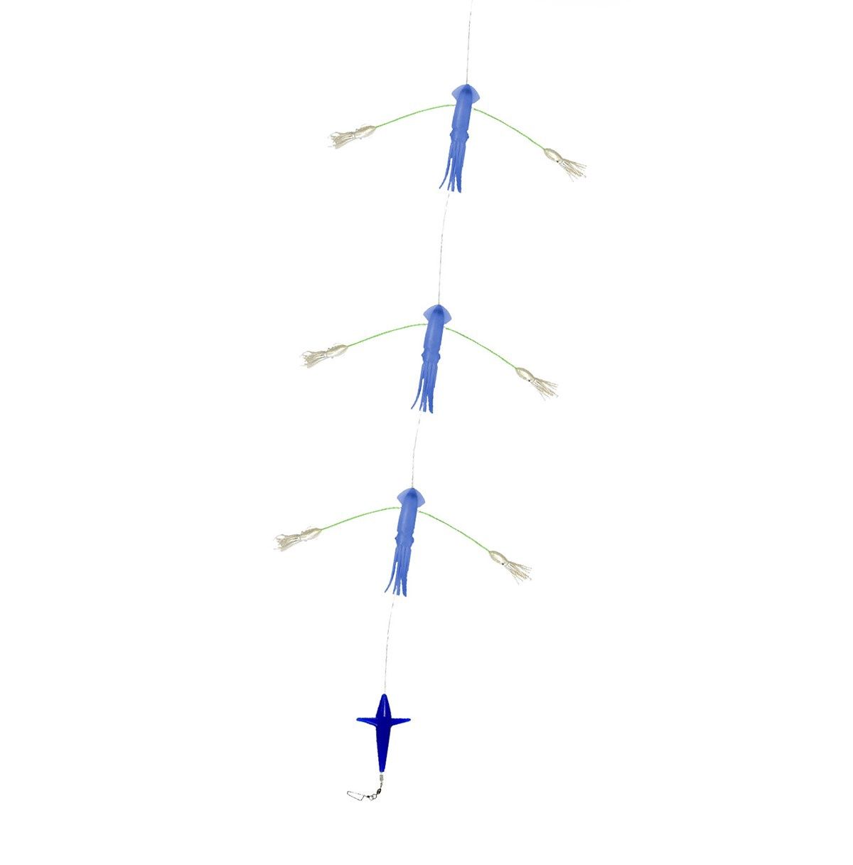 AFN FLYING FLIP BAIT TEASER- 3 BAY BLUE/LUMO