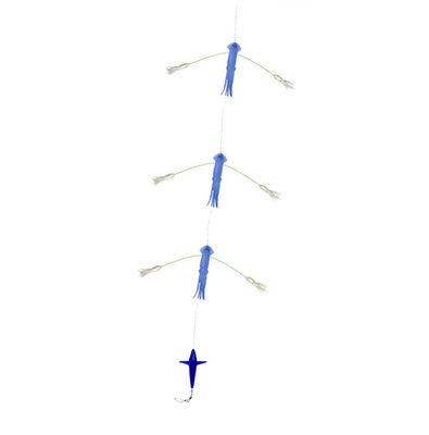 AFN FLYING FLIP BAIT TEASER- 3 BAY BLUE/LUMO
