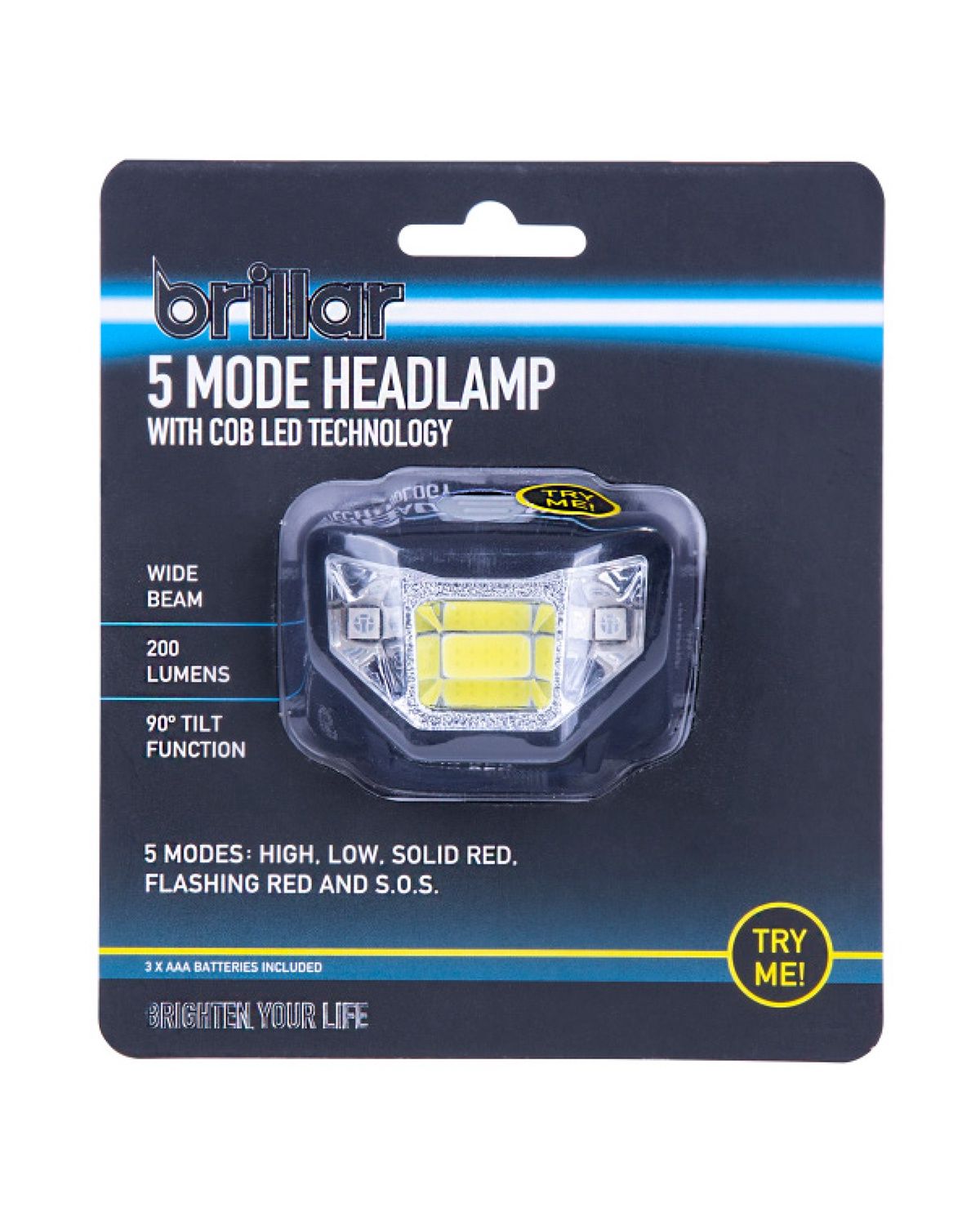 BRILLAR 5 MODE HEADLAMP