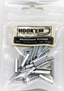 ALUMINIUM CRIMPS 1.4 X 18mm