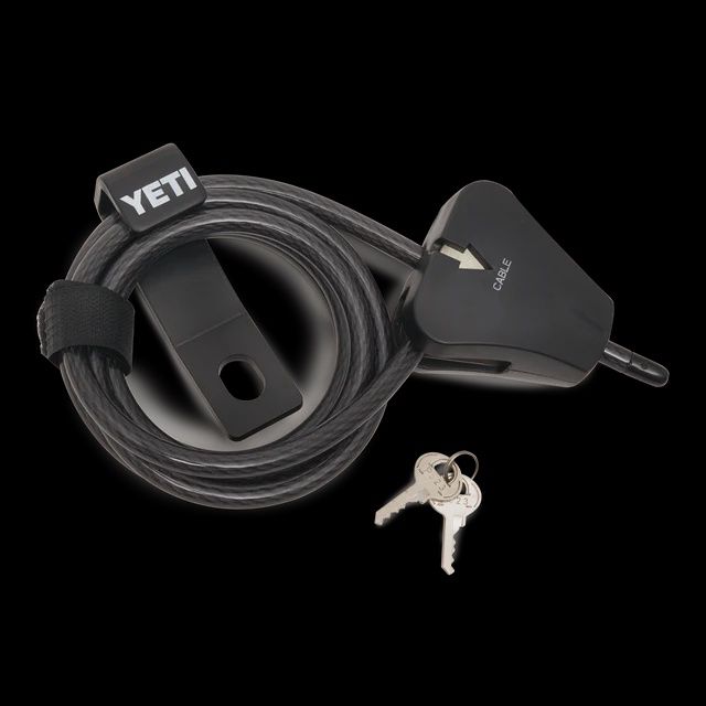 YETI SECURITY CABLE LOCK AND BRACKET