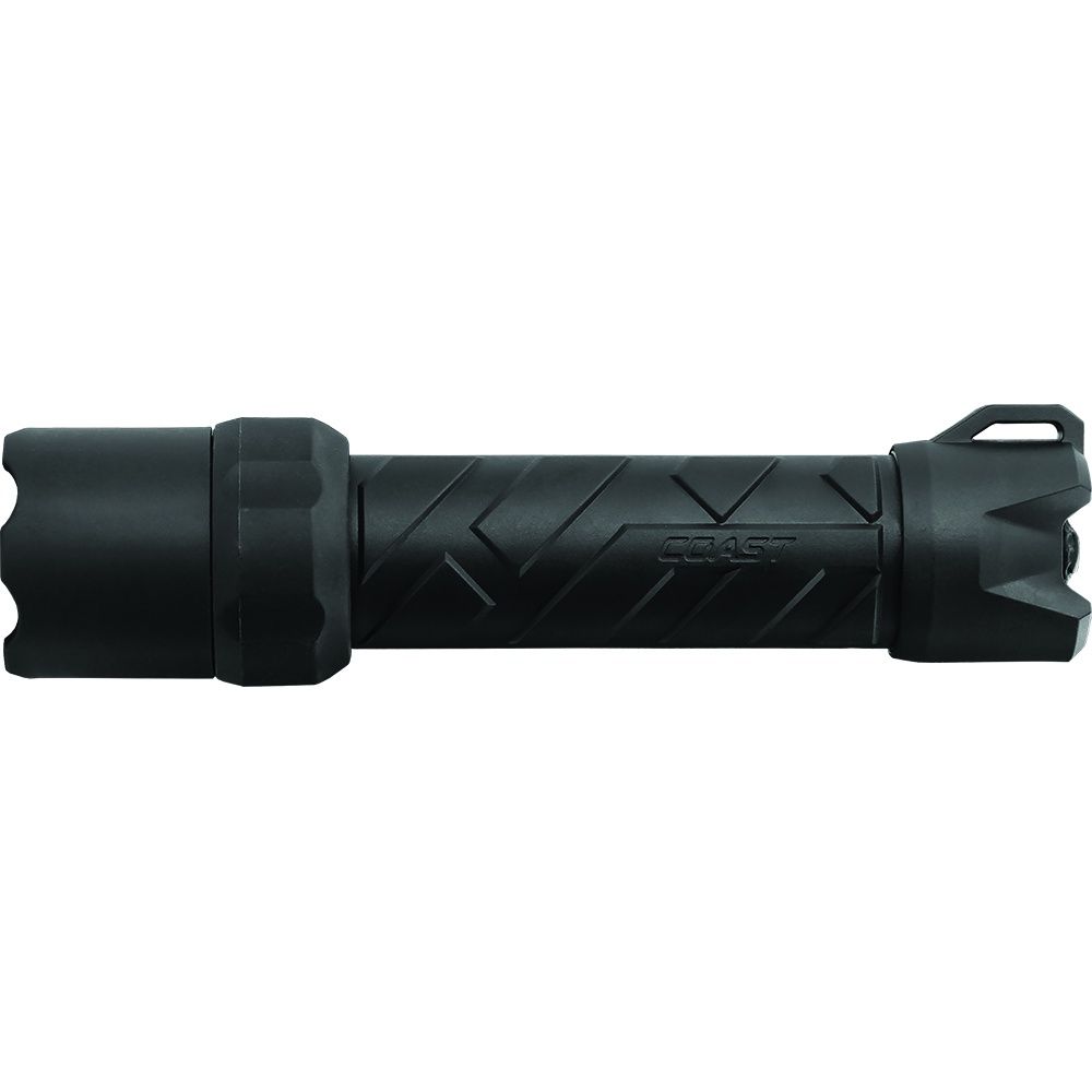 COAST 740 LUMEN 20CM BLACK FLASHLIGHT 4 X AA