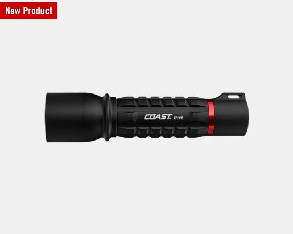 COAST FLASHLIGHT XP 2000 LUMENS RECH