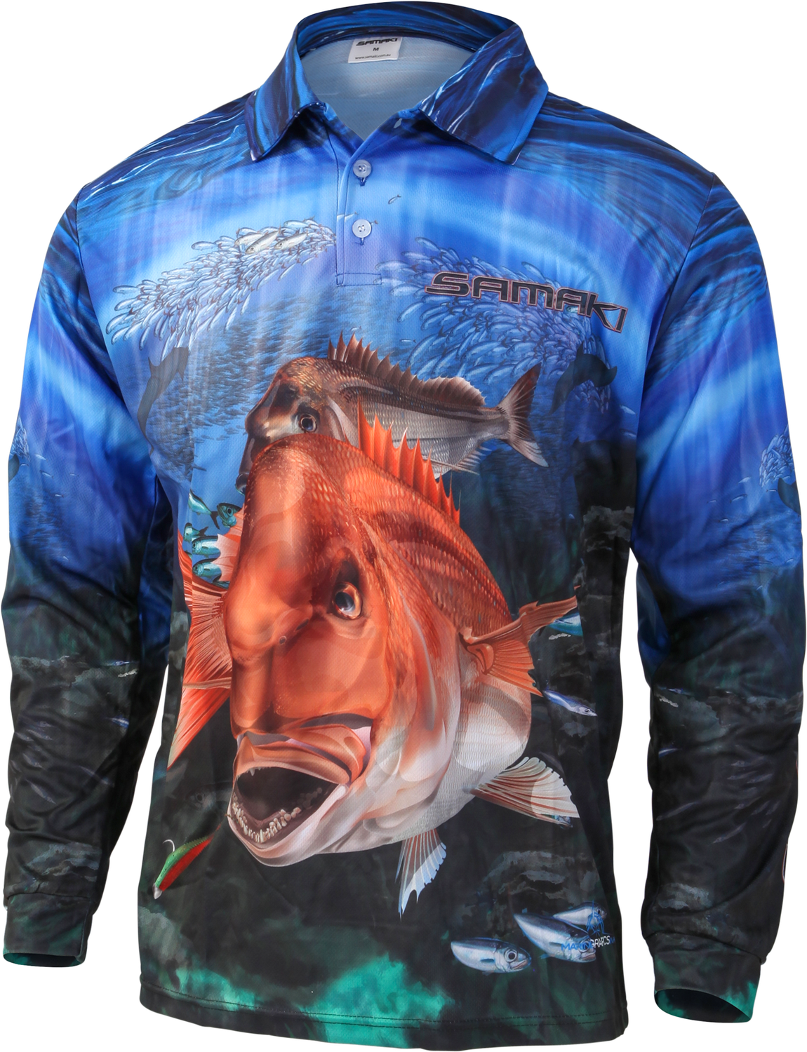SAMAKI RED SNAPPER L/S SHIRT KIDS