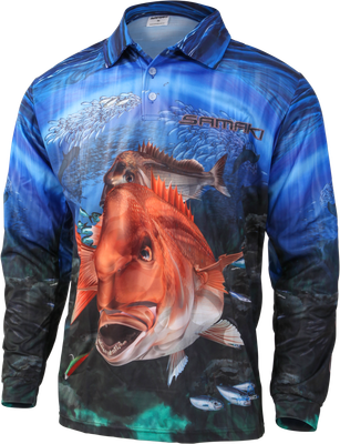 SAMAKI RED SNAPPER L/S SHIRT KIDS