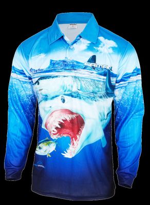 SAMAKI MAKO SHARK L/S KIDS
