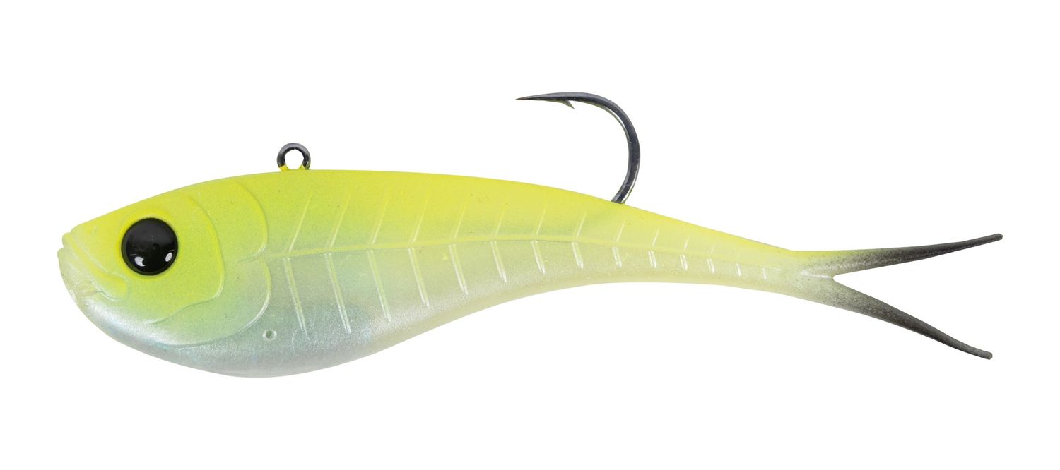 BERKLEY SHIMMA VECTOR 100mm, Colour: BLACK TIP CHART