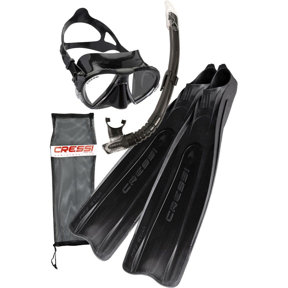 CRESSI PRO STAR BAG SET BLACK