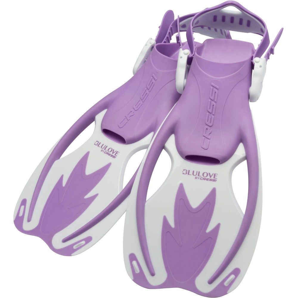 CRESSI ROCKS JUNIOR FINS LILAC/WHITE