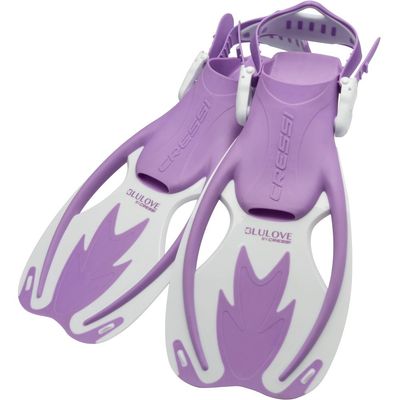 CRESSI ROCKS JUNIOR FINS LILAC/WHITE