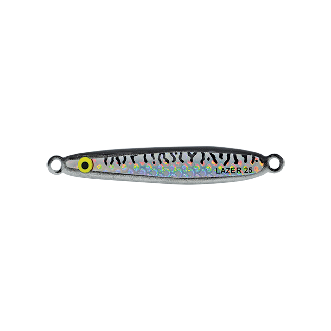 LAZER LURE 25 GRAM, Colour: BLACK MACKEREL
