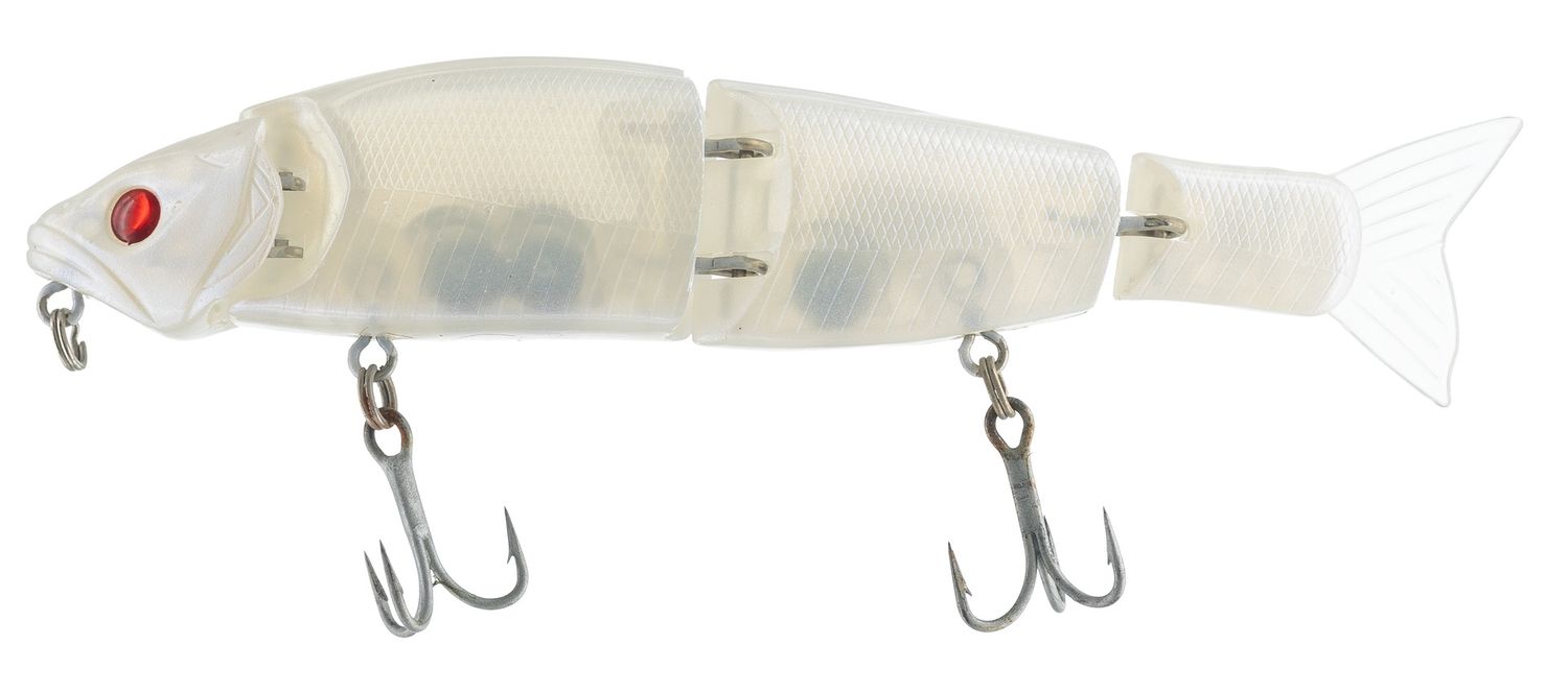 BITE SCIENCE BIOBAIT JOINTED SWIMBAIT 127mm SINKING, Colour: WHITE