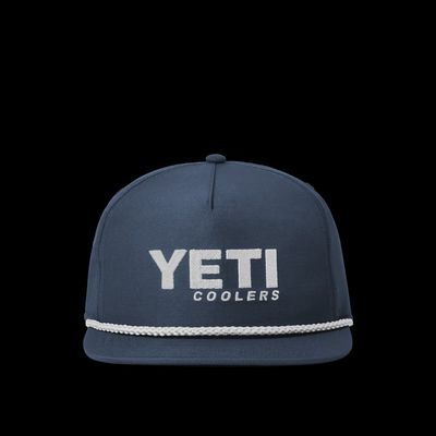 YETI COOLERS FLAT BRIM ROPE HAT