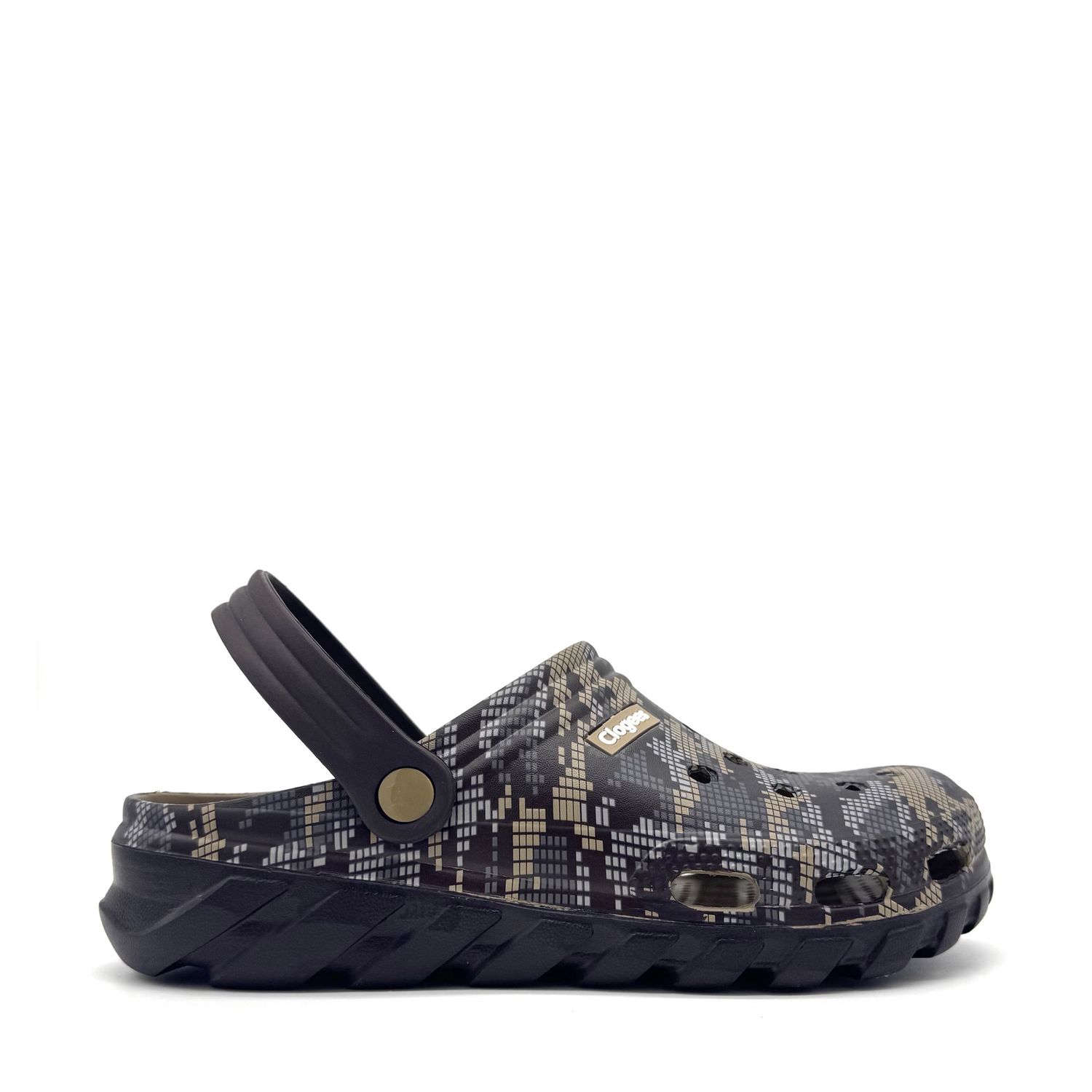 MENS ORIGINAL CLOG COFFEE CAMO