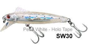 MOLIX H/D MINNOW 90B, Colour: CLEAR HOLOGRAPHIC TAPE