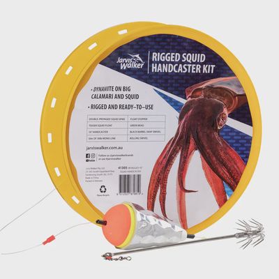 JW RIGGED 10&#39;&#39; SQUID HANDCASTER KIT