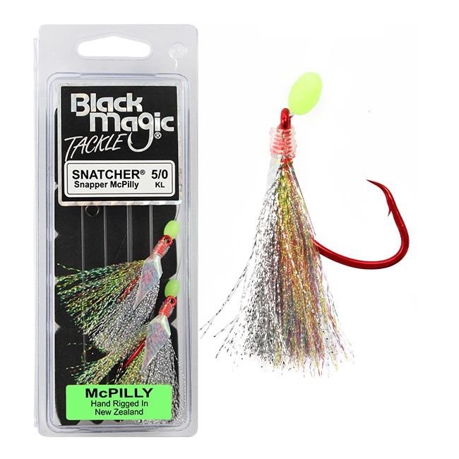 BLACK MAGIC SNAPPER SNATCHER 5/0 KL, Colour: SNAPPER MCPILLY