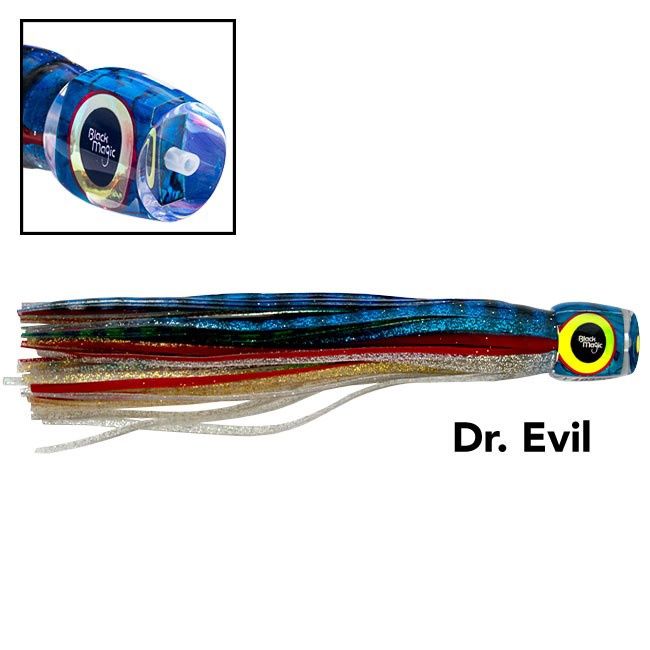 BLACK MAGIC MAGGOT XT RIGGED, Colour: DR EVIL