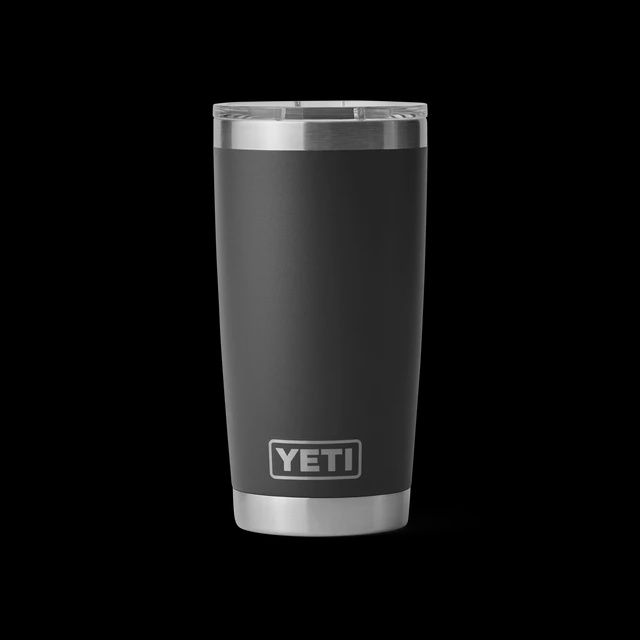 YETI RAMBLER 20oz TUMBLER (591ml), Colour: BLACK