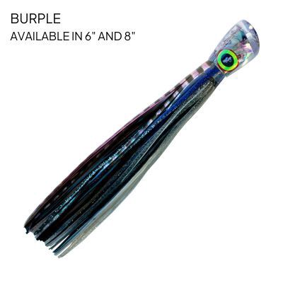 BLACK MAGIC JONAHS KONA XT 6'' UNRIGGED, Colour: BURPLE