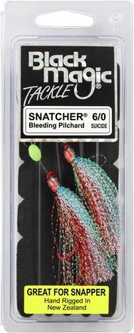 BLACK MAGIC SNAPPER SNATCHER 6/0 SUICIDE