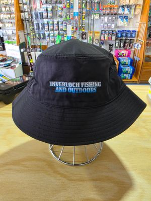 INVERLOCH FISHING BUCKET HAT BLACK