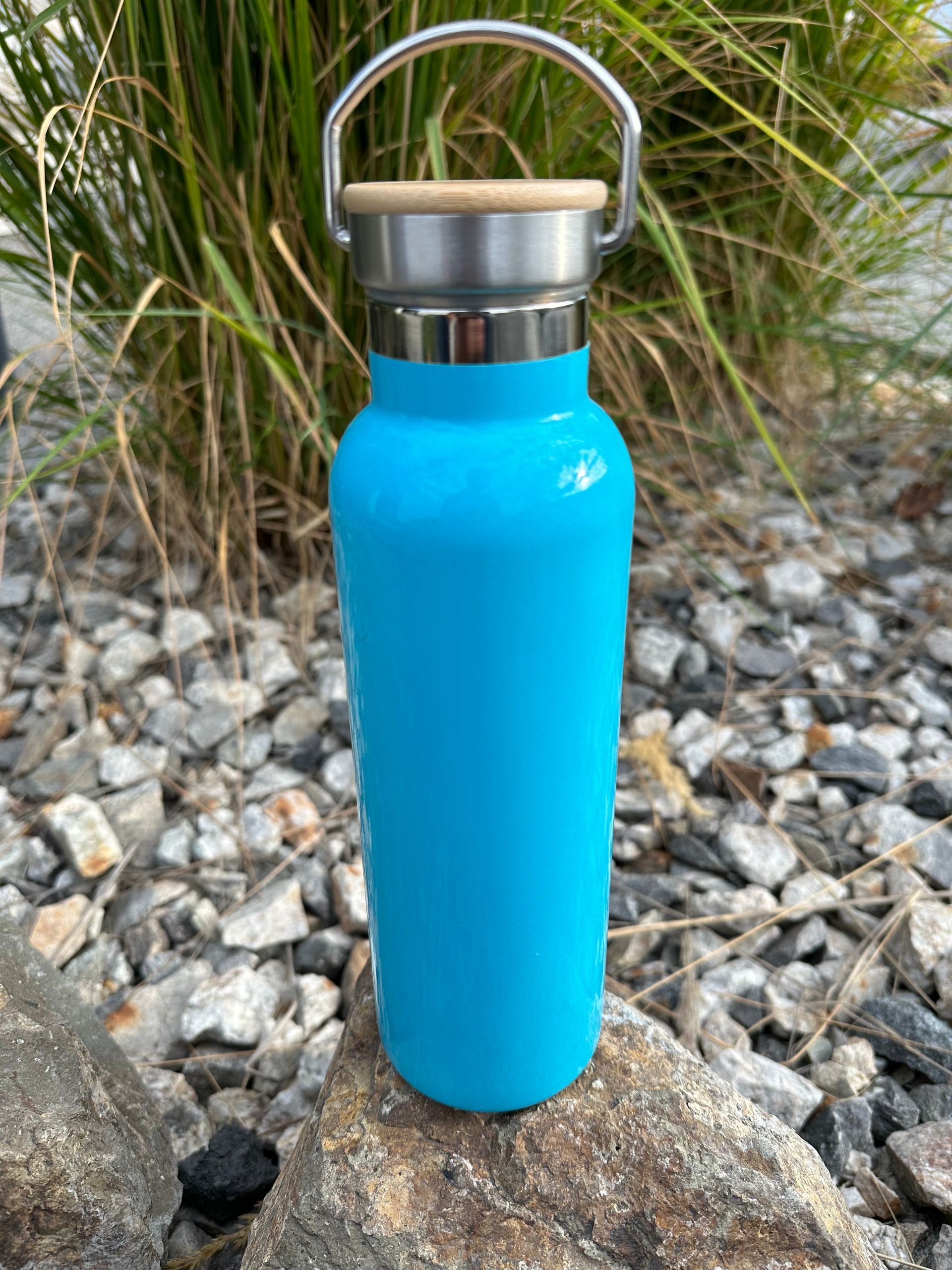 18oz Insulated Tumbler W/ Bamboo Lid