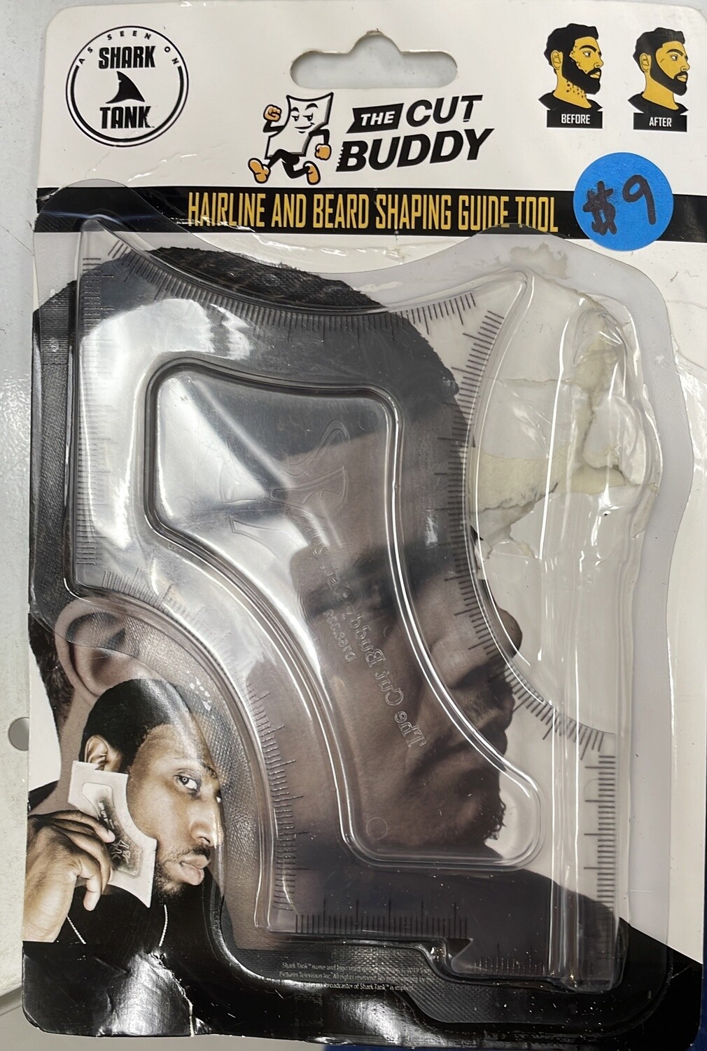 The cut buddy hairline and. Beard shaping guide tool