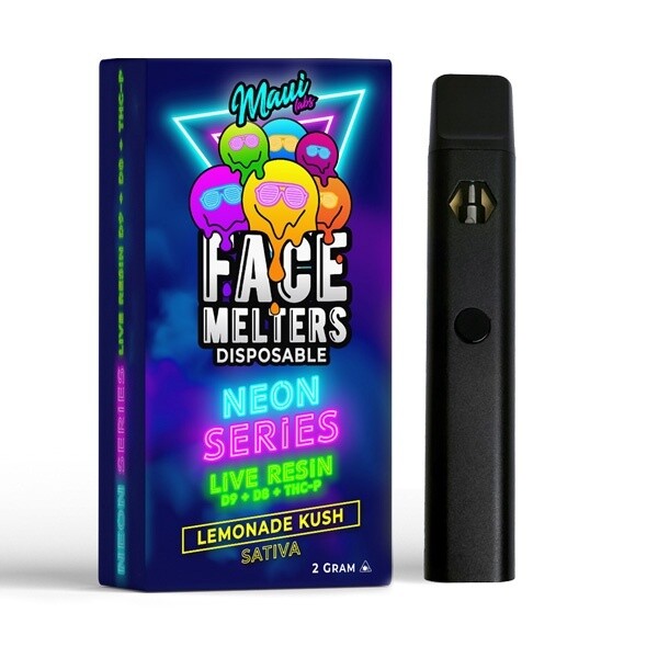 Maui Labs Face Melters Neon Series Disposable | 2g, Flavors:: Lemonade Kush