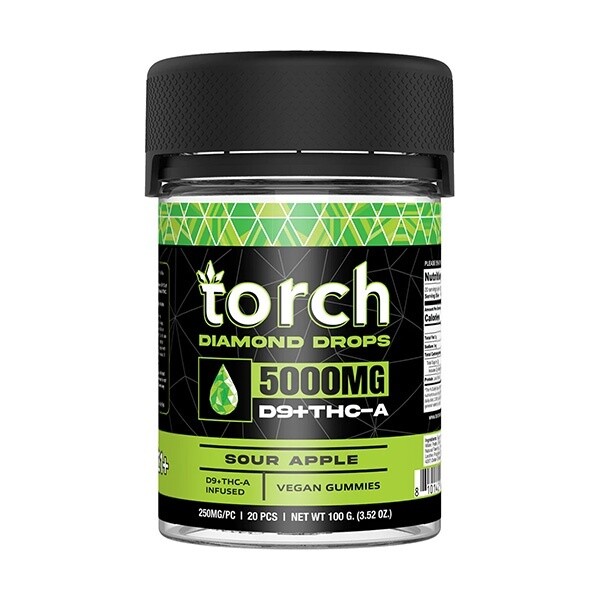 Torch Diamond Diamond Drop Blend Gummies | 5,000mg