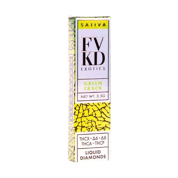 FVKD Liquid Diamonds Disposable | 3.5g, Strain: Green Crack