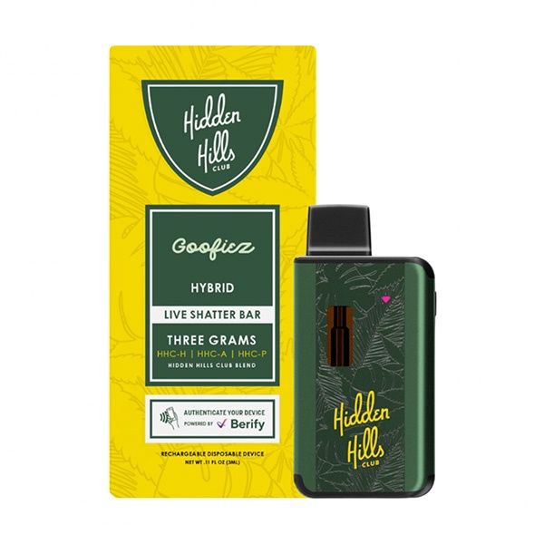 Hidden Hills Shatter Disposable | 3g