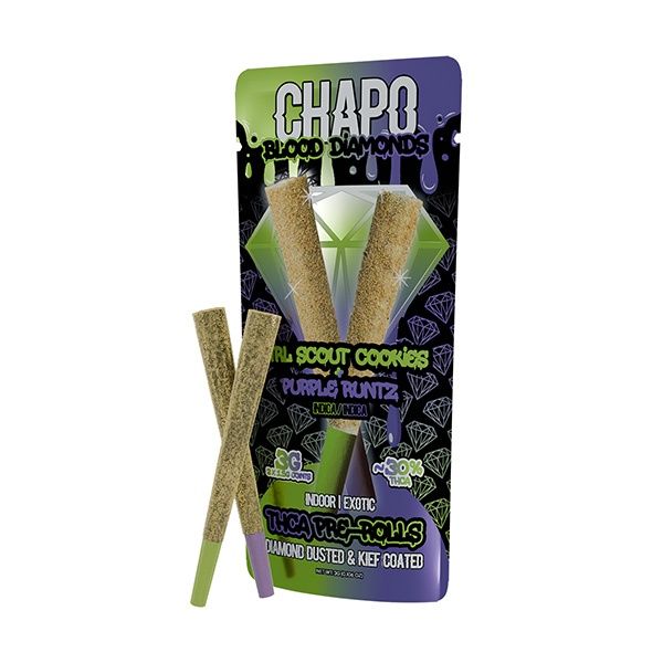 Chapo Blood Diamond Duo Pre Rolls | 2pk