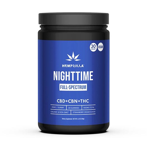 Hempzilla Full Spectrum CBD + THC Gummies