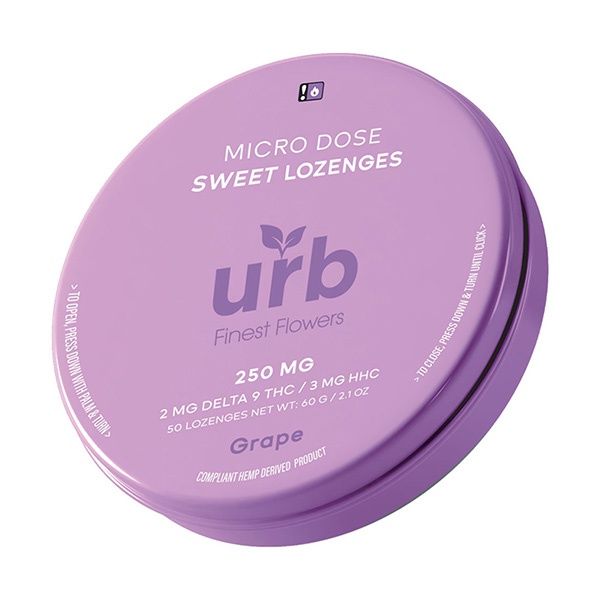 Urb Micro Dosed Lozenges | 250mg, Flavor:: Grape
