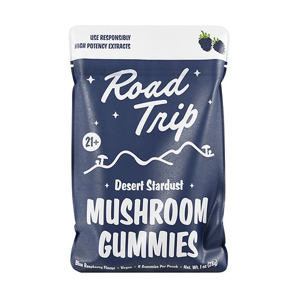 Road Trip Desert Stardust Mushroom Gummies | 8 Count, Flavors:: Blue Razz