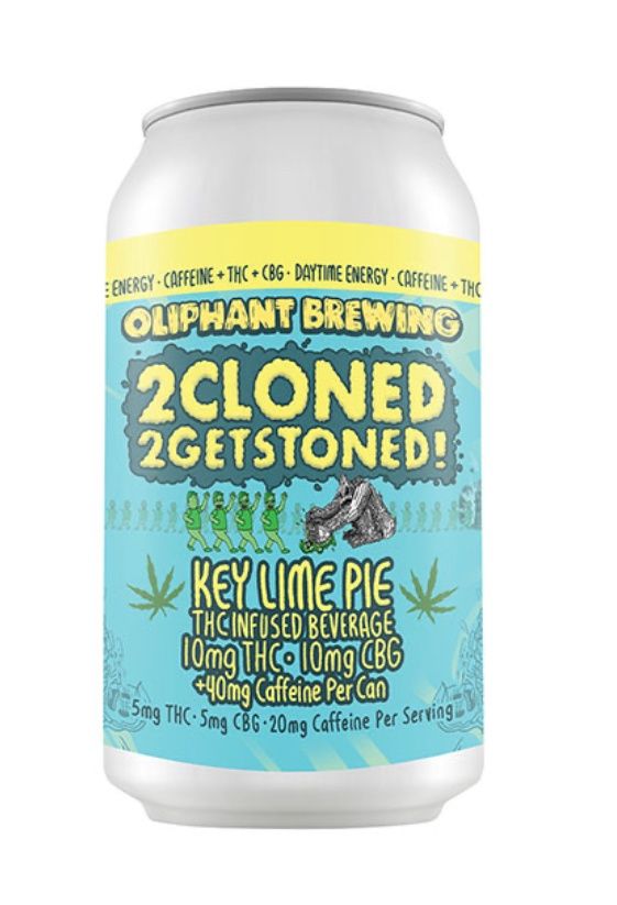 Oliphant Brewing THC + CBG Key Lime Pie Beverage | 12oz