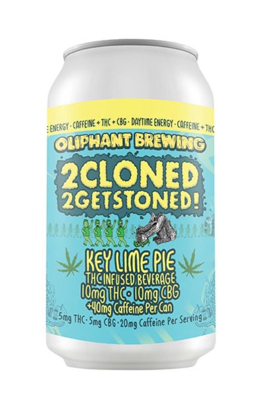 Oliphant Brewing THC + CBG Key Lime Pie Beverage | 12oz