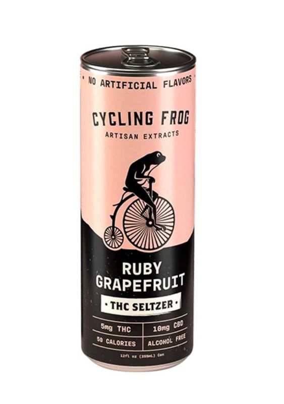 Cycling Frog D9 + CBD Seltzer | 12oz