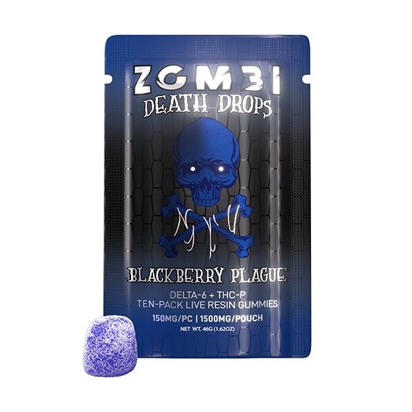 Zombi Death Drops | 1500mg, Flavor:: Blackberry Plague