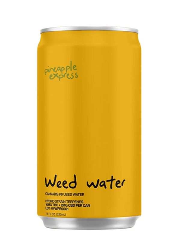 Bad Days D9 + CBD Weed Water | 222mL, Flavor: Pineapple Express
