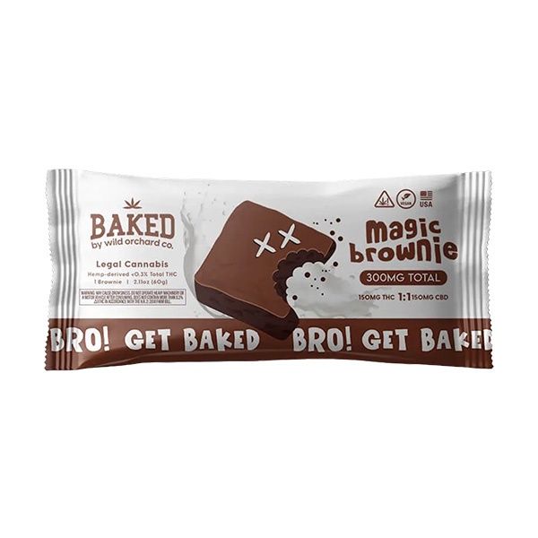 Wild Orchard Baked Magic Brownie | 150mg