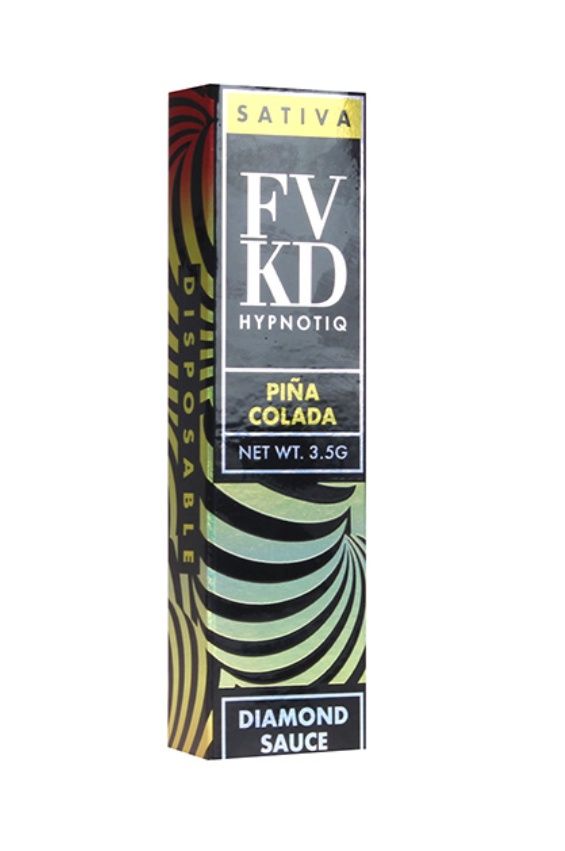 FVKD Hypnotiq Diamonds Sauce Disposable | 3.5g, Strain: Pina Colada