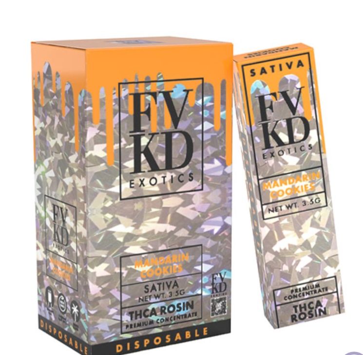 FVKD Live Rosin Disposable | 3.5g